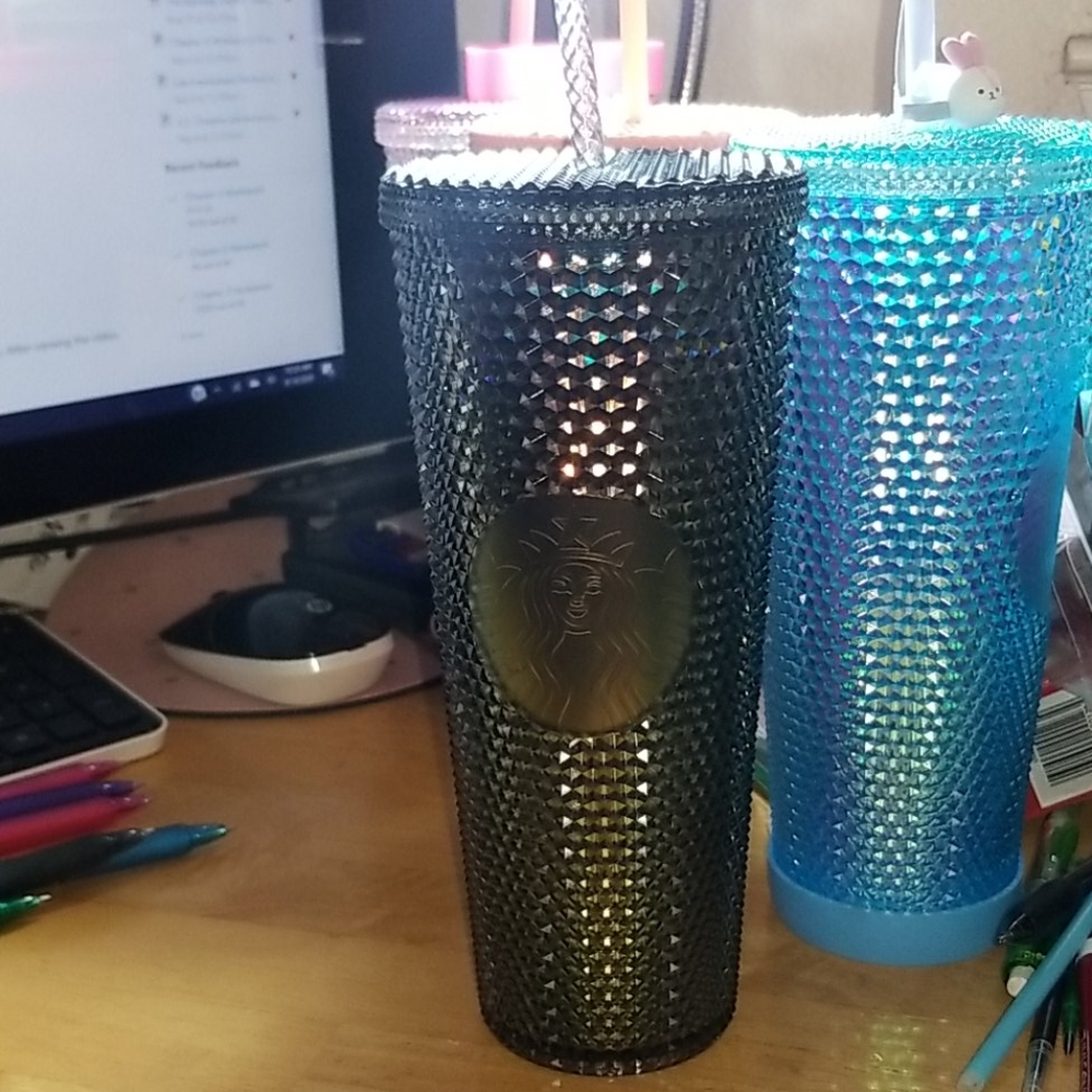 Starbucks Dark studded tumbler